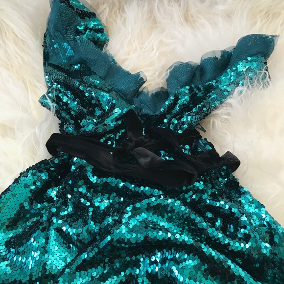 Free People Sequin Siren Mini Dress - Picture 6 of 8